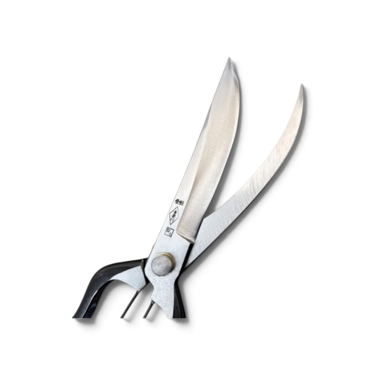 Azumagawa Single-Edge Single-Handed Hedge Shears Without Guard Total Length & Blade: 270mm / 130mm Yasugi High-Carbon Steel [Traditional Hand-Forged from Scratch / Hollow Ground Back / Screw Joint / Twist Blade / Smooth Engagement]