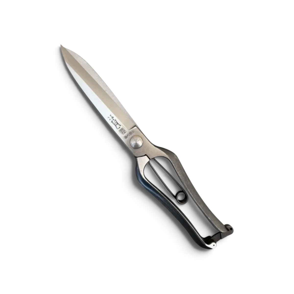 Onoyoshi Single-Handed Hedge Shears Without Guard Total Length & Blade: 270mm / 130mm High-Carbon Steel [Traditional Hand-Forged from Scratch / Hollow Ground Back / Screw Joint / Twisted Blade / Smooth Engagement]