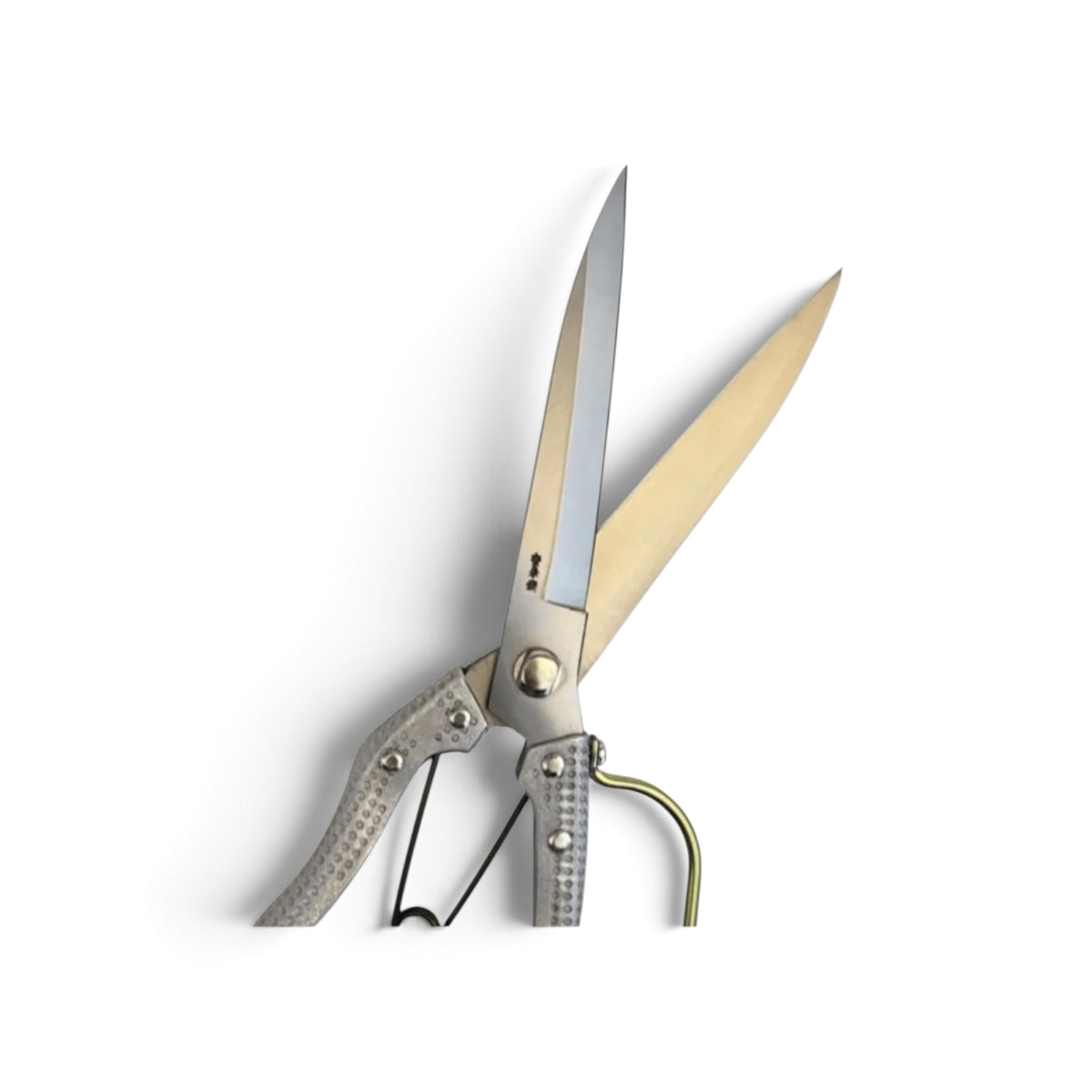 Onotetsu Single-Handed Hedge Shears With Guard Total Length & Blade: 290mm / 145mm Full-Hardened High-Carbon Cutlery Steel [Lightweight Aluminum Handles / Double-Edge Practical Model / Smooth Engagement]