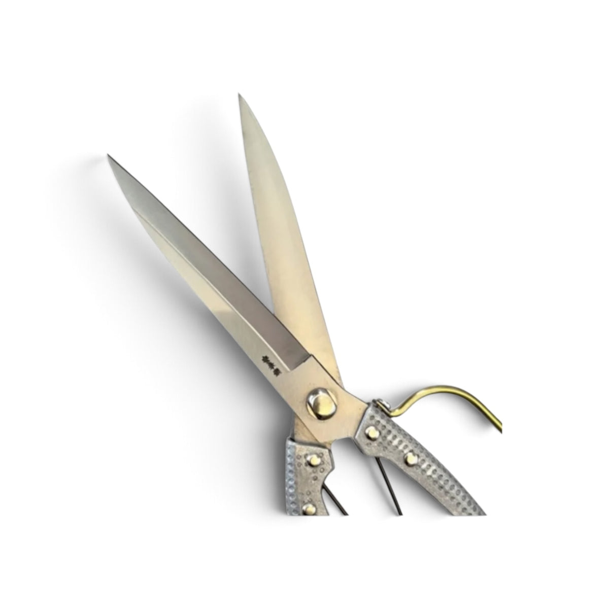 Onotetsu Single-Handed Hedge Shears With Guard Total Length & Blade: 290mm / 145mm Full-Hardened High-Carbon Cutlery Steel [Lightweight Aluminum Handles / Double-Edge Practical Model / Smooth Engagement]