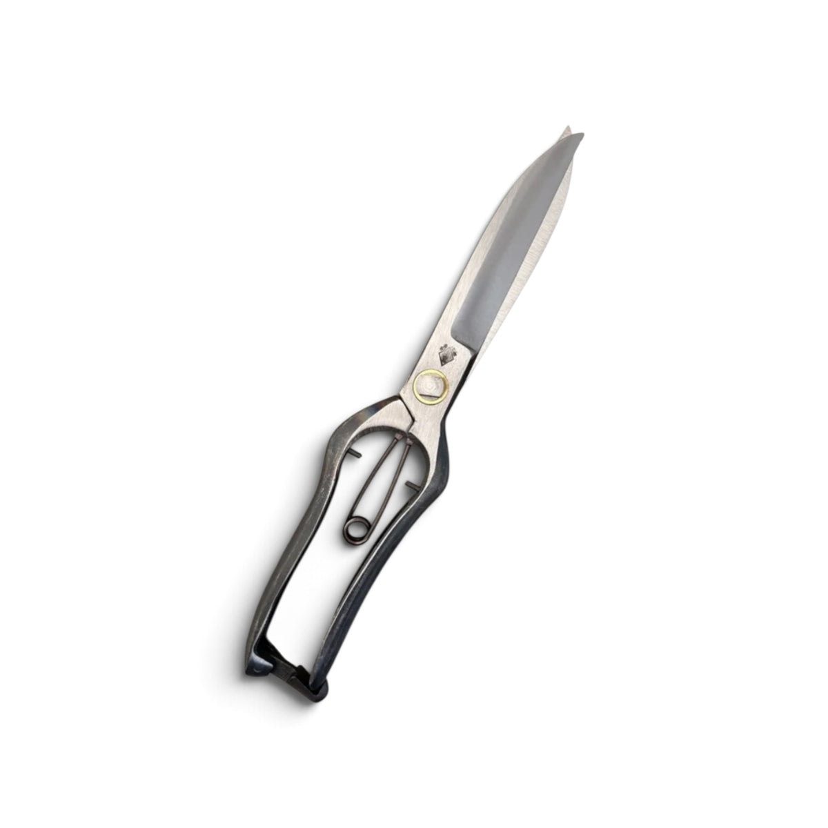 Sokan Single-Handed Hedge Shears Without Guard Total Length & Blade: 270mm / 130mm Carbon Special Cutlery Steel [Traditional Yamagata Hand-Forged / Hollow Ground Back / Twisted lBlade / Screw Joint / Smooth Engagement]
