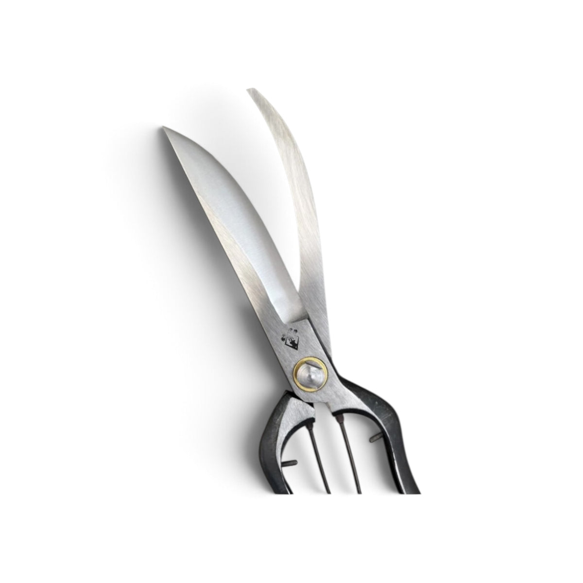 Sokan Single-Edged Single-Handed Hedge Shears Without Guard Total Length & Blade: 270mm / 130mm Carbon Special Cutlery Steel [Traditional Hand-Forged Scratch / Hollow Ground Back / Twisted Blade / Screw Joint / Heavy-Duty Branch Cutting / Smooth Engage]