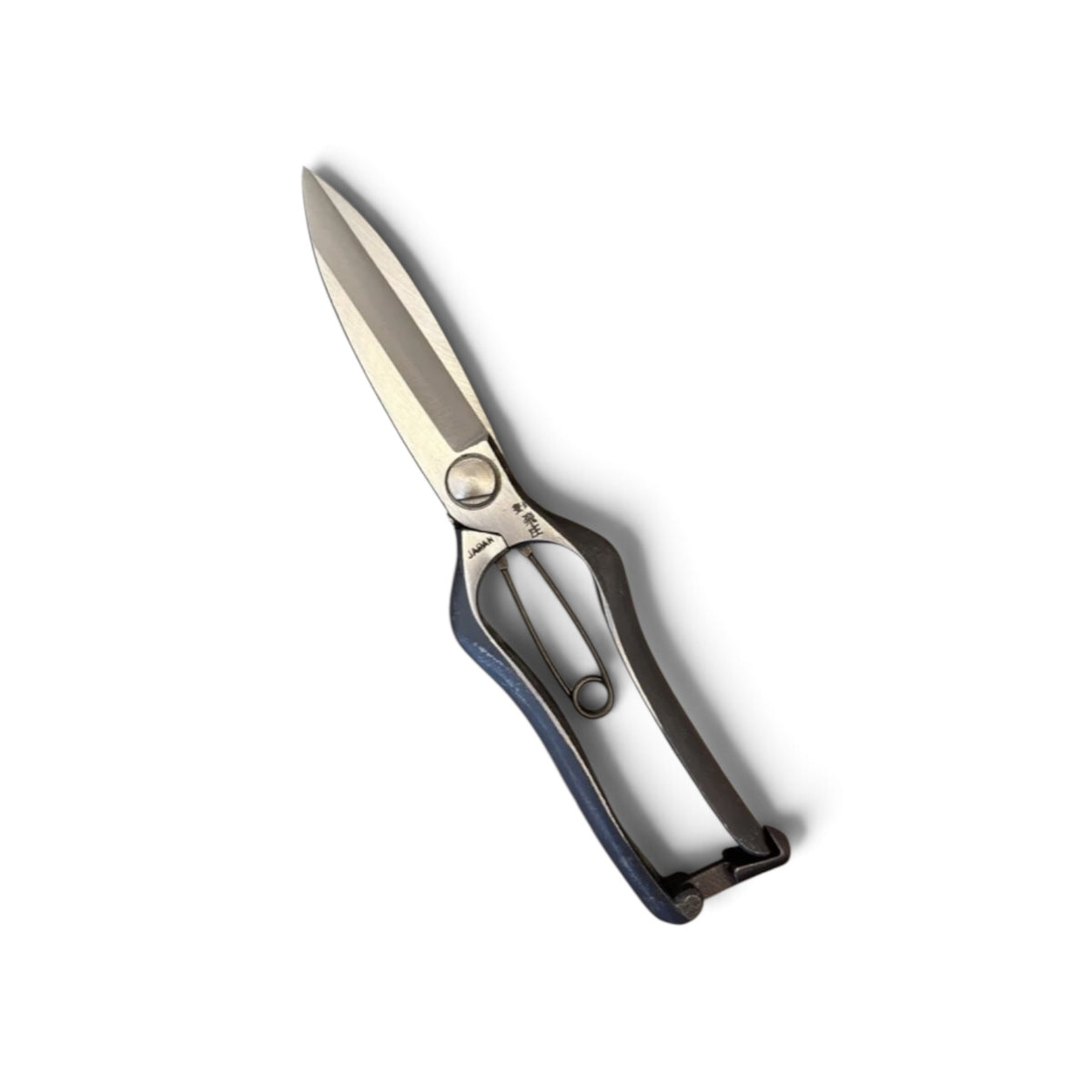 Tobisho Single-Handed Hedge Shears Without Guard Total Length & Blade: 225mm / 94mm High-Carbon Cutlery Steel [Traditional Hand-Forged from scratch / Hollow Ground Back / Twisted Blade / Screw Joint / Smooth Engagement]