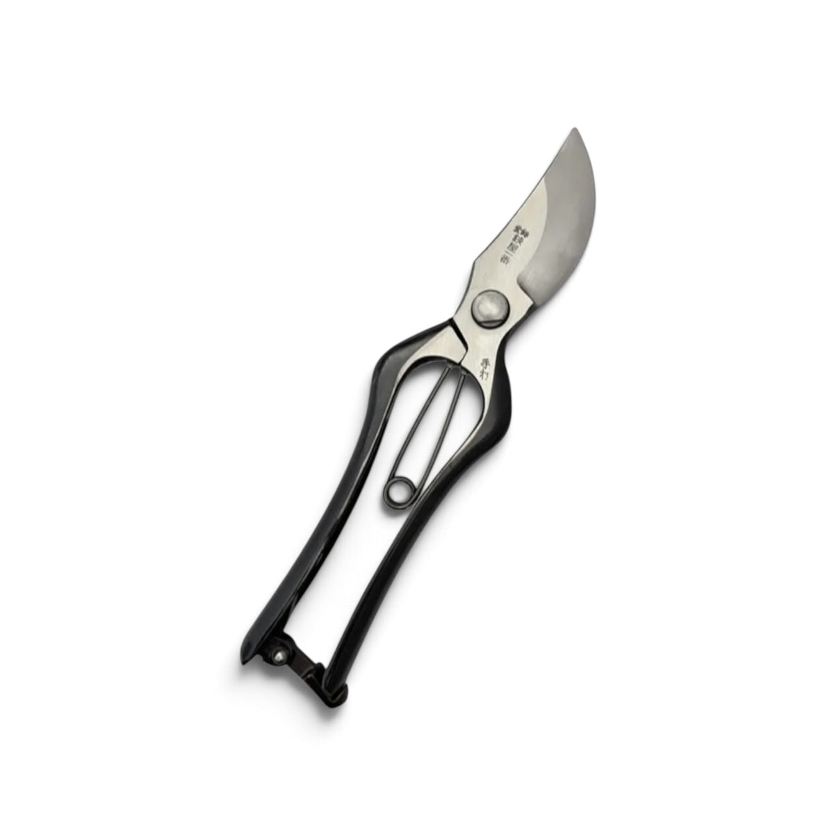 Hasamiya Ichiban Pruning Secateurs B-Type Large Model Total Length & Blade: 230mm / 78mm High-Carbon Cutlery Steel [Traditional Hand Forged from Scratch / Hollow Ground Back / Twisted Blade / Screw Joint]