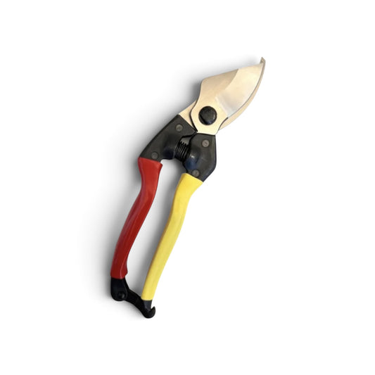Onotetsu Orchard Pruning Secateurs Wide-Jaw Aomori Pattern Total Length & Blade: 200mm / 57mm High-Grade Cutlery Steel [Shock-Absorbing Rubber Cushion / Wide-Opening Aomori Style Blade / Precision Machine Formed / Screw Joint]