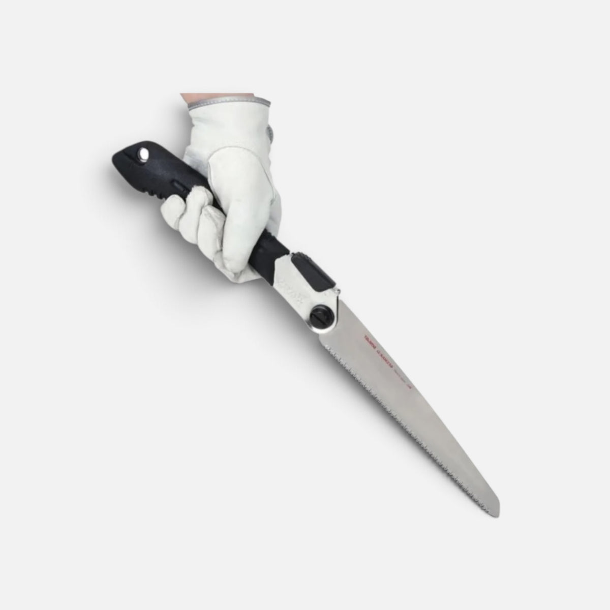 Tajima G-SAW 210mm Folding Pull-Stroke Japanese Pruning Saw GK-G210 [Impulse-Hardened Steel / Set Teeth (Asari) / Non-Slip Elastomer Grip / Dual-Angle Lock / Interchangeable Blade System]
