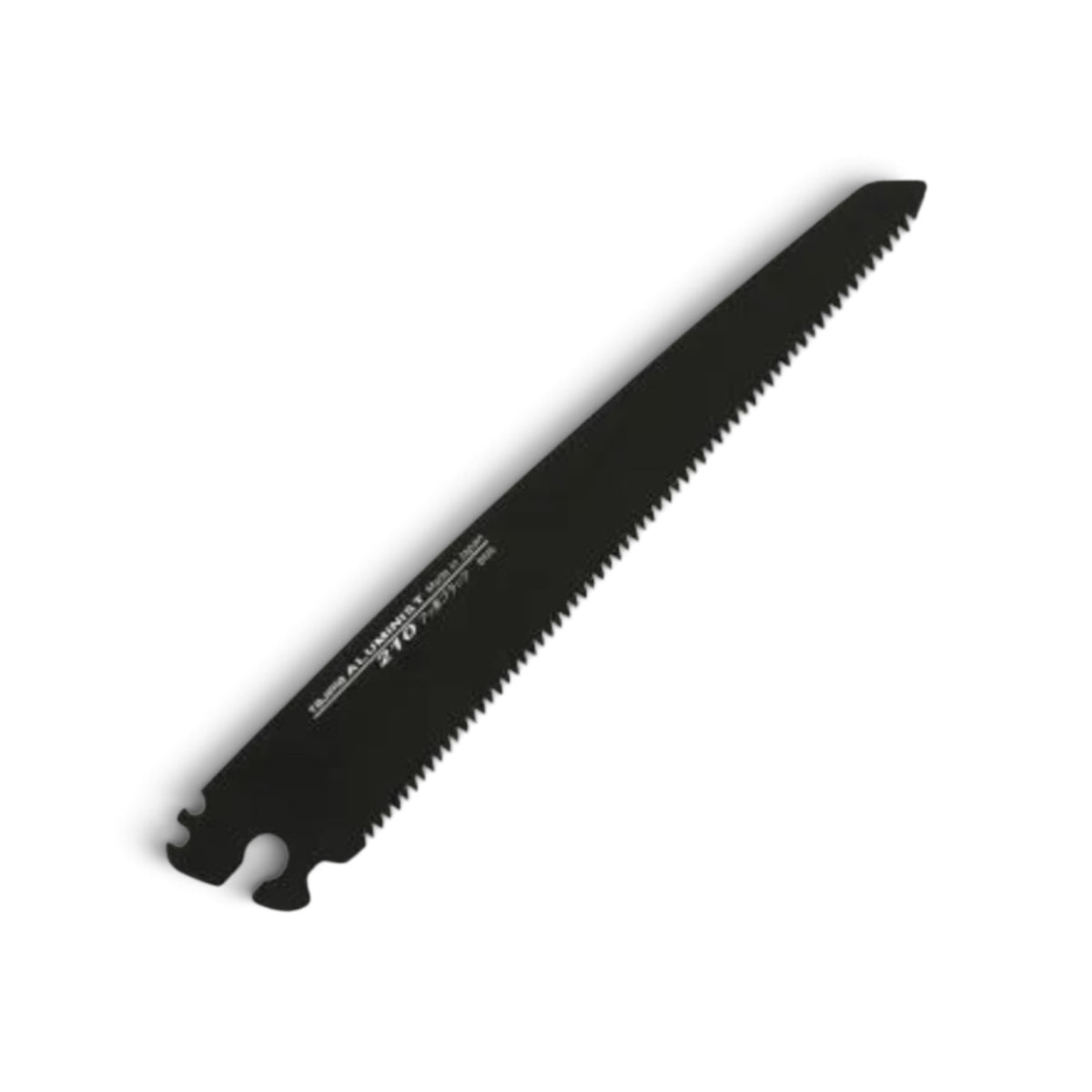 Tajima G-SAW 210mm Heavy-Duty Replacement Saw Blade Fluorine Black ALB-A210FB [Thick Blade (1.0mm) / Anti-Sap Fluorine Coating / Impulse-Hardened / Set Teeth (Asari)]