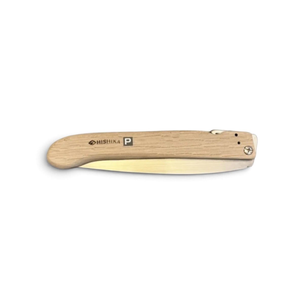 Hishika Flagship 180mm Hand-Forged Oak Handle Folding Pruning Saw [Traditional Master Blacksmithing / Maximum-Hardness Hand-Tempered Steel / Thin Blade Back-Tapered / Resharpenable / Made in Miki, Japan]