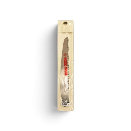 Hishika "Noko-House" 180mm Hand-Forged Replacement Pruning Saw Blade [Optimized-Temper Carbon Steel / Thin Blade Back-Tapered / Resharpenable / Made in Miki, Japan]
