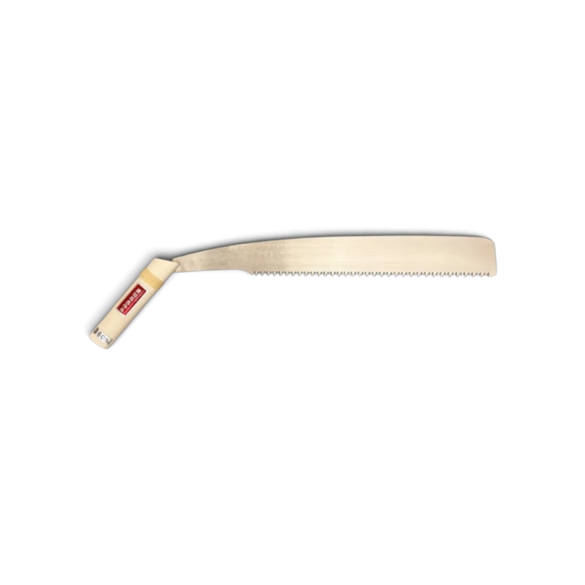 Hishika "Tomokichi Master" 360mm Hand-Forged Temagari Forestry Saw [Graduated Tooth Pitch / Paulownia & Rattan Handle / Back-Tapered High-Carbon Steel / Resharpenable / Made in Miki, Japan]