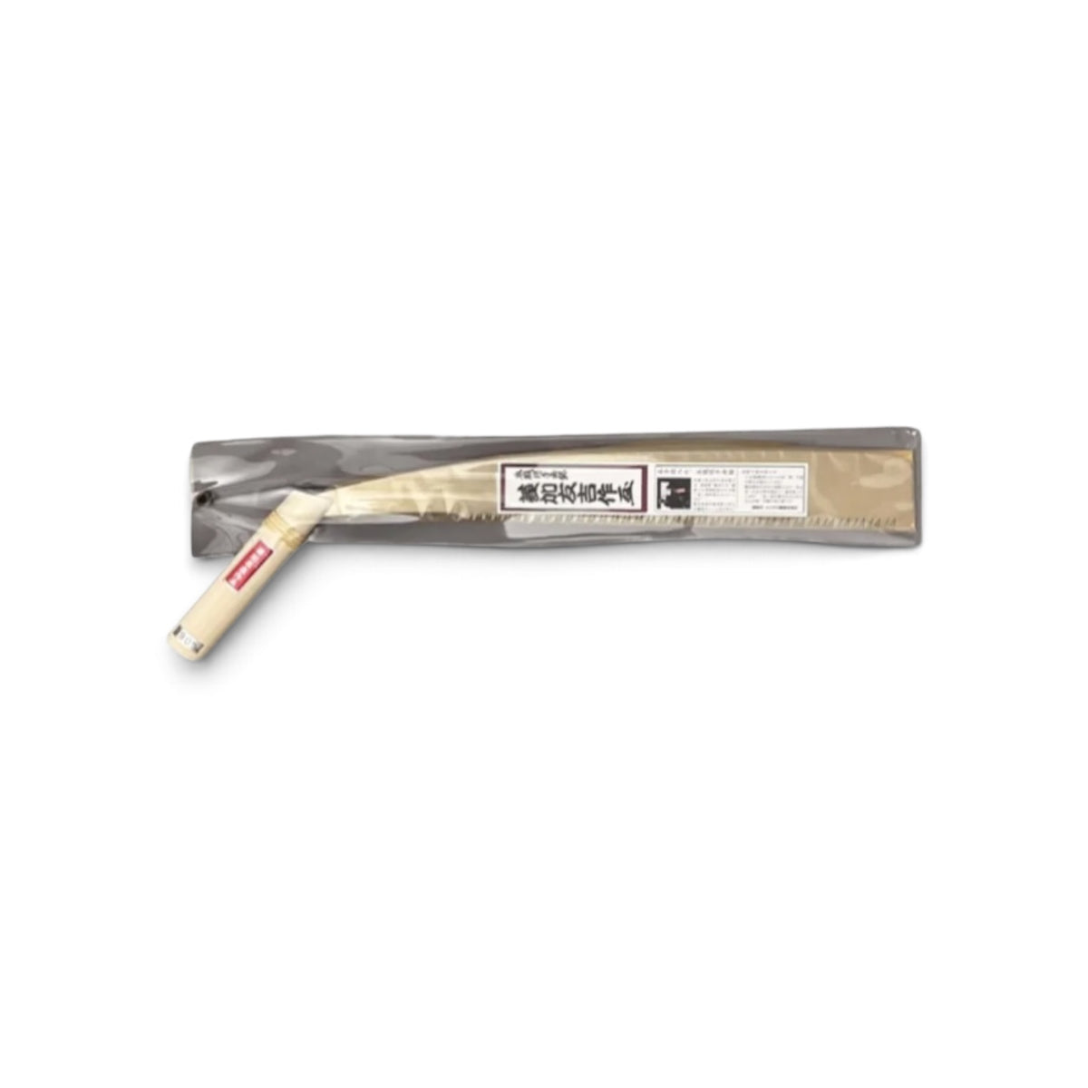 Hishika "Tomokichi Master" 390mm Hand-Forged Temagari Forestry Saw [Graduated Tooth Pitch / Paulownia & Rattan Handle / Back-Tapered High-Carbon Steel / Resharpenable / Made in Miki, Japan]