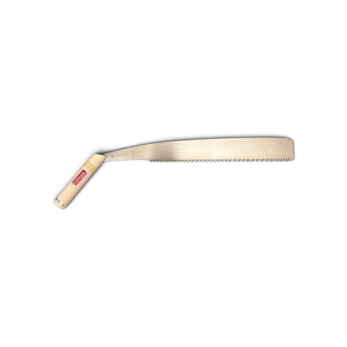Hishika "Tomokichi Master" 390mm Hand-Forged Temagari Forestry Saw [Graduated Tooth Pitch / Paulownia & Rattan Handle / Back-Tapered High-Carbon Steel / Resharpenable / Made in Miki, Japan]
