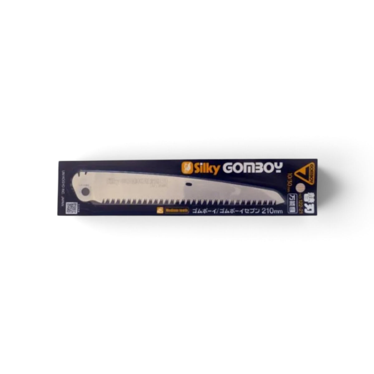Silky Replacement Blade No.122-21 for Gomboy 210mm Medium Teeth [Blade: 210mm / SK4 High-Carbon Steel / Medium Teeth / Compatible with No.121-21]