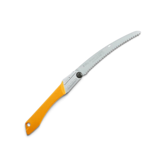Silky Gomboy Curve 240mm Folding Saw Large Teeth No.463-24 [Total Length & Blade: 500mm / 240mm / High-Carbon SK4 Steel / Replaceable Blade System / 2-Position Lock / Non-Slip Rubber Handle]