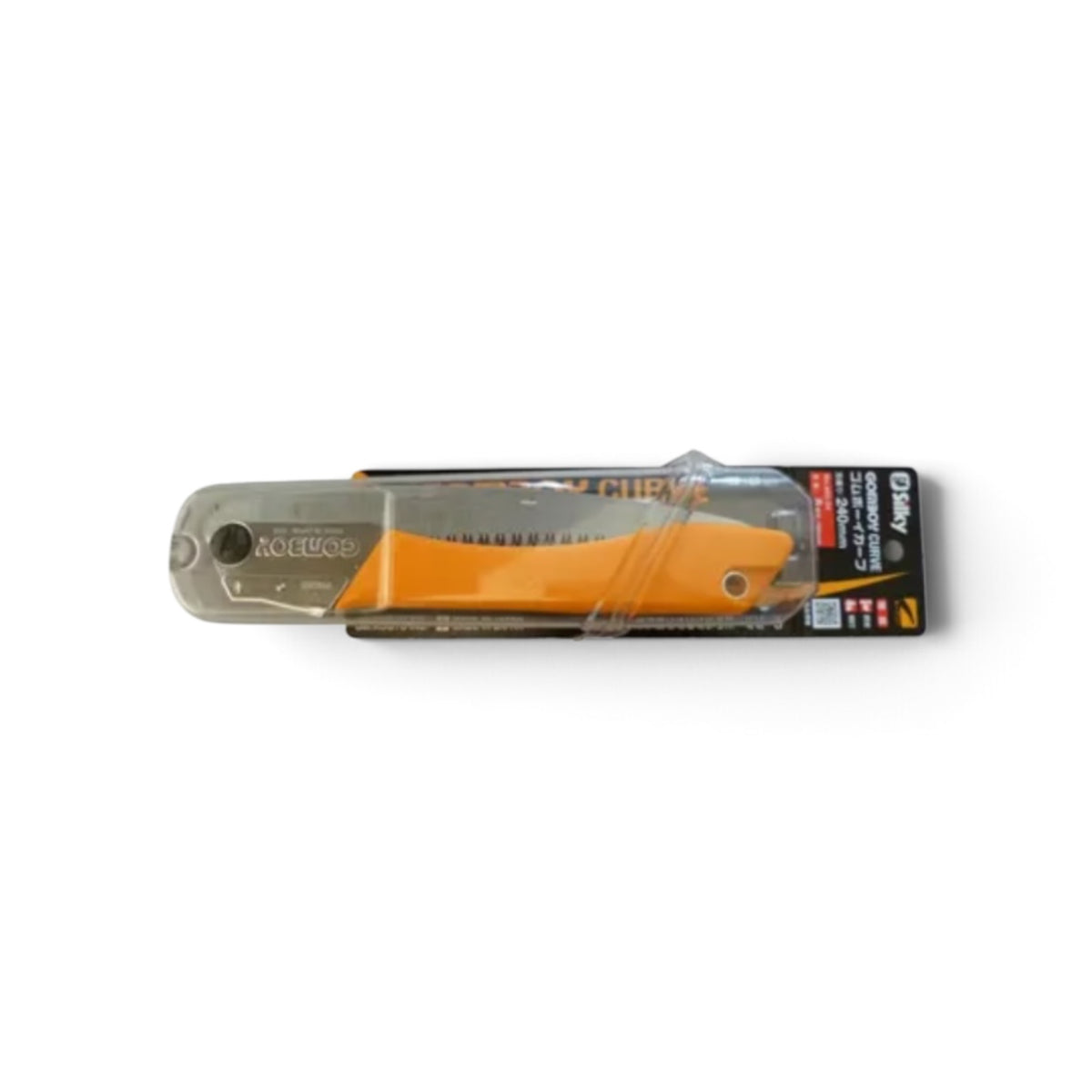 Silky Gomboy Curve 240mm Folding Saw Large Teeth No.463-24 [Total Length & Blade: 500mm / 240mm / High-Carbon SK4 Steel / Replaceable Blade System / 2-Position Lock / Non-Slip Rubber Handle]