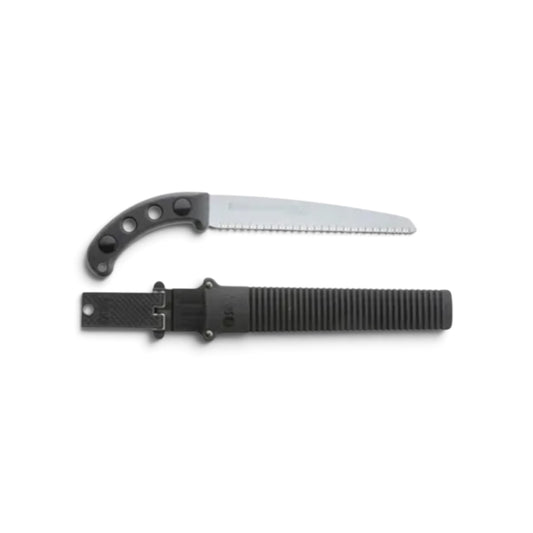 Silky Gomtaro 210mm Straight Sheathed Saw Large Teeth No.102-21 [Total Length & Blade: 345mm / 210mm / High-Carbon SK95 Steel / Full-Tang Monoblade / Vulcanized Rubber Handle / Hard Sheath Included]
