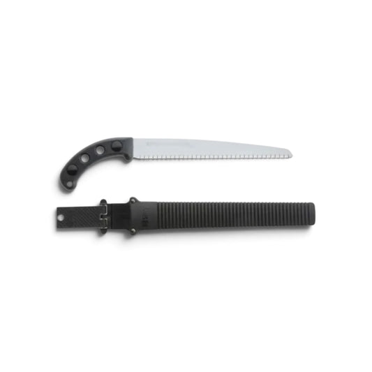 Silky Gomtaro 270mm Straight Sheathed Saw Large Teeth No.102-27 [Total Length & Blade: 395mm / 270mm / High-Carbon SK95 Steel / Full-Tang Monoblade / Vulcanized Rubber Handle / Hard Sheath Included]