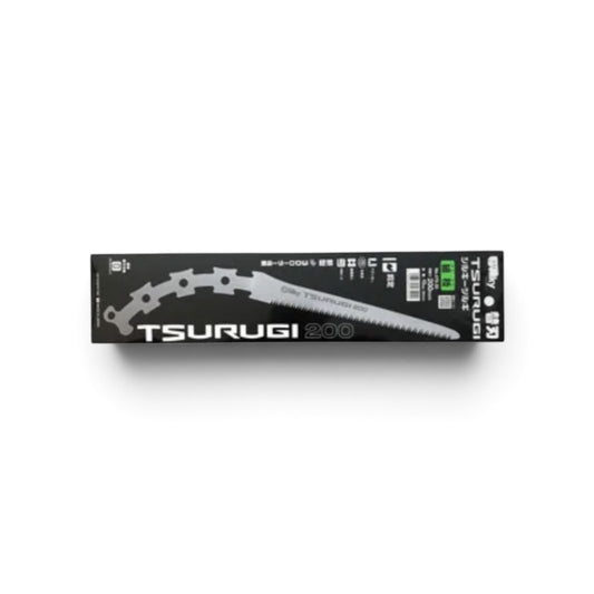 Silky Replacement Blade No.475-20 for Tsurugi 200mm Fine/Thin Branch Teeth [Blade: 200mm / SK95 High-Carbon Steel / 1.8mm Heavy-Duty Slim Blade / Fine Teeth / Compatible with No.474-20]