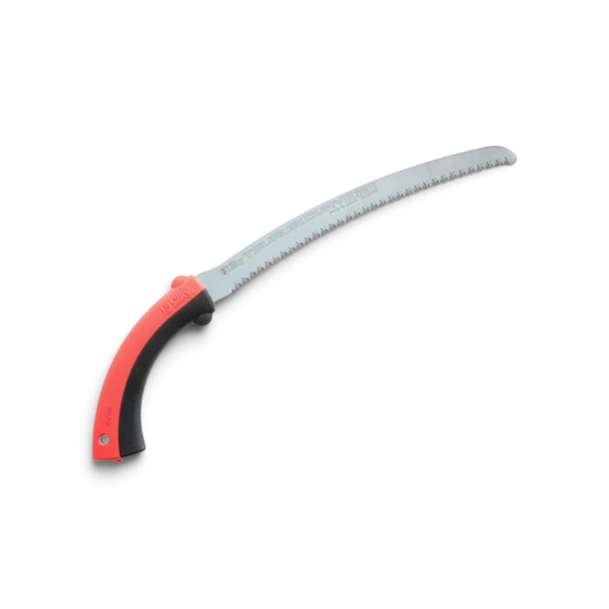 Silky Tsurugi Curve 270mm Curved Sheathed Saw Large Teeth Right-Handed No.466-27 [Total Length & Blade: 445mm / 270mm / High-Carbon SK95 Steel / Ultra-Narrow Curved Blade / Tool-Less Genki Grip / Aluminum Sheath Included]