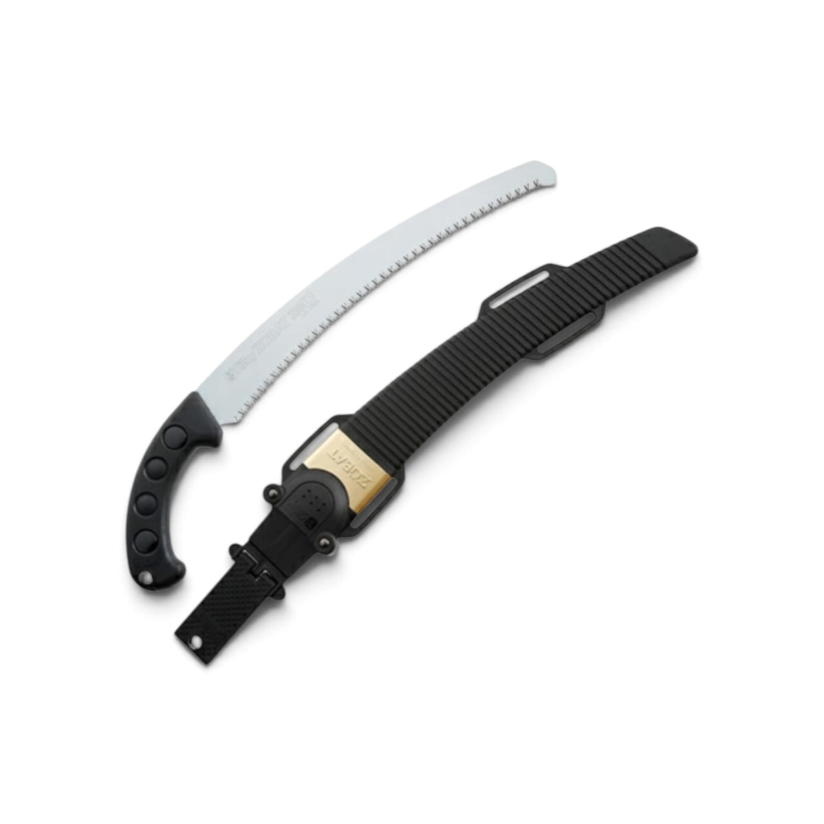 Silky Zubat 270mm Curved Sheathed Saw Large Teeth No.270-27 [Total Length & Blade: 400mm / 270mm / High-Carbon SK95 Steel / R650 Gentle Curved Blade / 3D Roller Sheath / Red Accents]