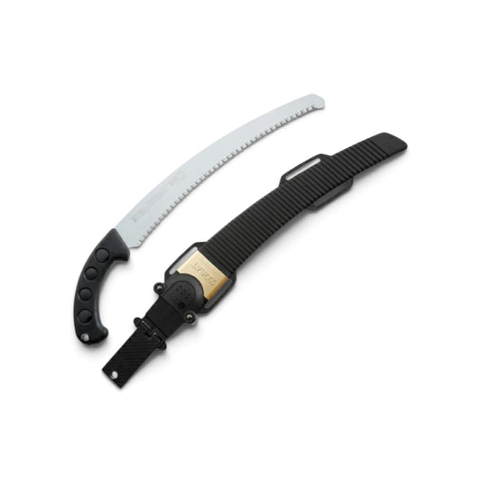 Silky Zubat 270mm Curved Sheathed Saw Large Teeth No.270-27 [Total Length & Blade: 400mm / 270mm / High-Carbon SK95 Steel / R650 Gentle Curved Blade / 3D Roller Sheath / Red Accents]