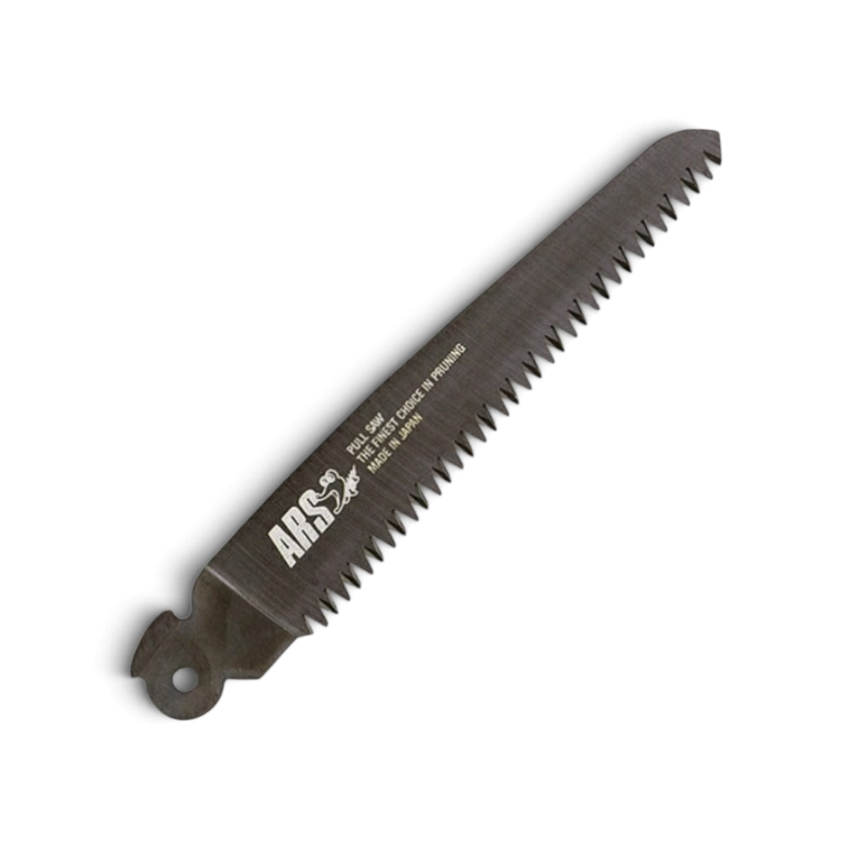 ARS Replacement Blade No.201B for Pruning Saw Black 200B & 210DX [Blade Length: 150mm / Overall: 186mm / Weight: 30g / High-Carbon Tool Steel / Black Finish / Non-Set Teeth / Coarse Pitch]