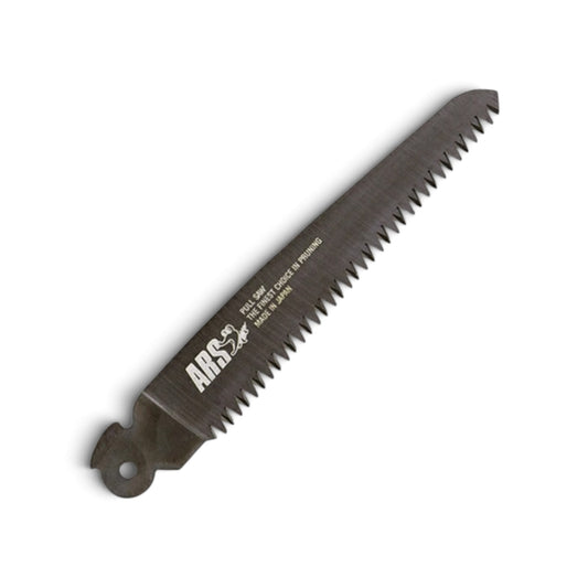 ARS Replacement Blade No.201B for Pruning Saw Black 200B & 210DX [Blade Length: 150mm / Overall: 186mm / Weight: 30g / High-Carbon Tool Steel / Black Finish / Non-Set Teeth / Coarse Pitch]