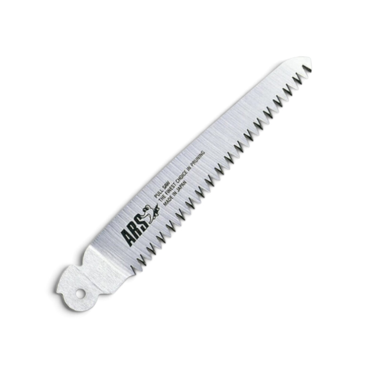 ARS Replacement Blade No.211DX for Folding Pruning Saw Deluxe 210DX & 200B [Blade Length: 150mm / Overall: 186mm / Weight: 30g / High-Carbon Tool Steel / Hard Chrome Plated / Non-Set Teeth / Coarse Pitch]