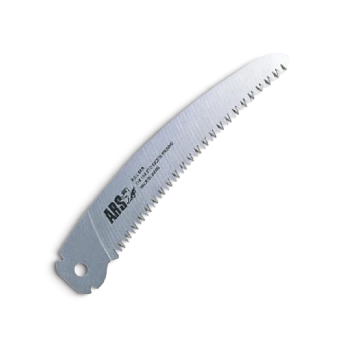 ARS Replacement Blade No.GR-17-1 for Folding Curved Pruning Saw GR-17 [Blade Length: 170mm / Overall: 202mm / Weight: 30g / High-Carbon Tool Steel / Hard Chrome Plated / Curved Blade / Ribbed Grind]