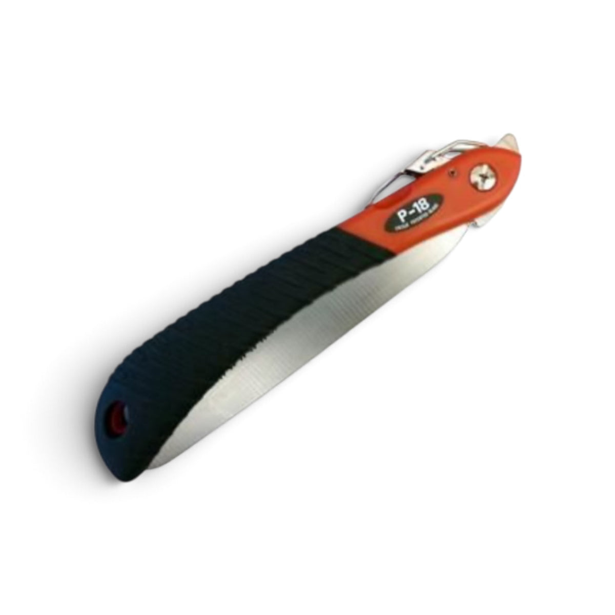 ARS Multi-Purpose Craft & Pruning Saw P-18 [Total Length & Blade: 407mm / 180mm / Weight: 162g / High-Carbon Tool Steel / Hard Chrome Plated / Impulse Hardened / Elastomer Grip]